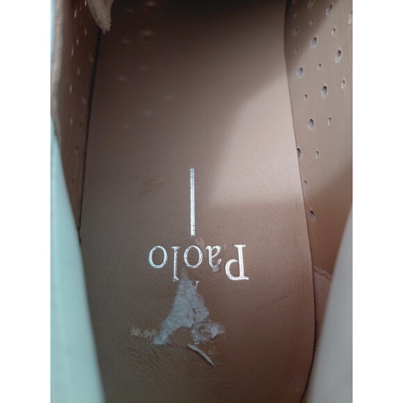 Linea Paolo Kozie Platform Women's White Leather Lace Up Casual Sneakers Sz 11 - Picture 8 of 10